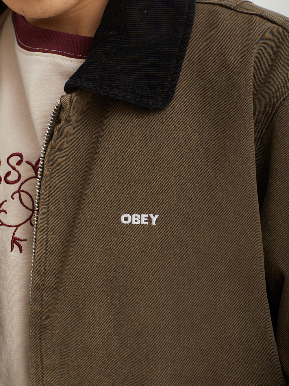 Мужская Куртка Obey Fade Wash Cwu