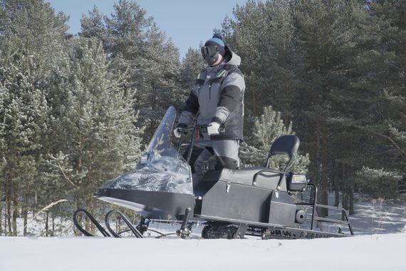 Мотобуксировщик БУРЛАК-М ЕГЕРЬ ОПТИ 20 л.с. Б/У