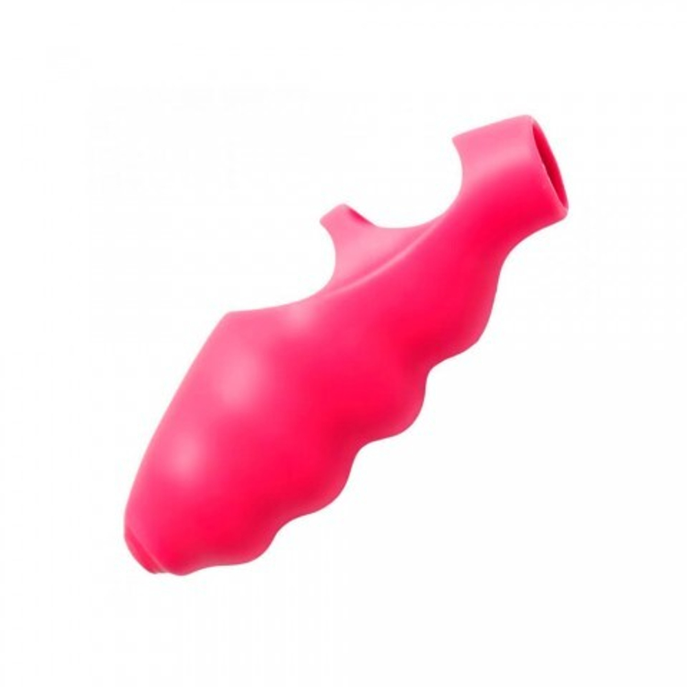 Насадка на палец Finger Bang-her Vibe от Frisky, 8.8 см, розовый
