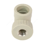 Угольник PP-R комбинированный серый Дн 32х1" ВР VALFEX 10125032Г