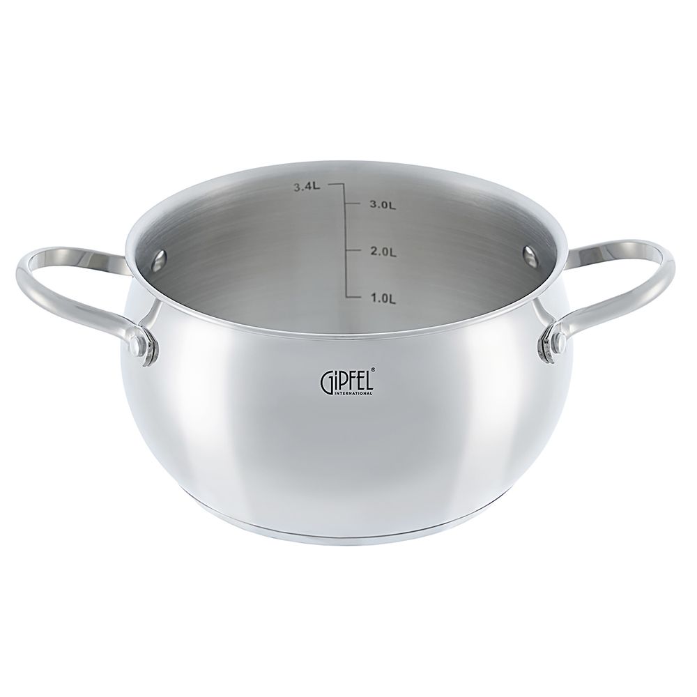 Кастрюля из нержавеющей стали Gipfel Terza 1293 20 см/3,4 л