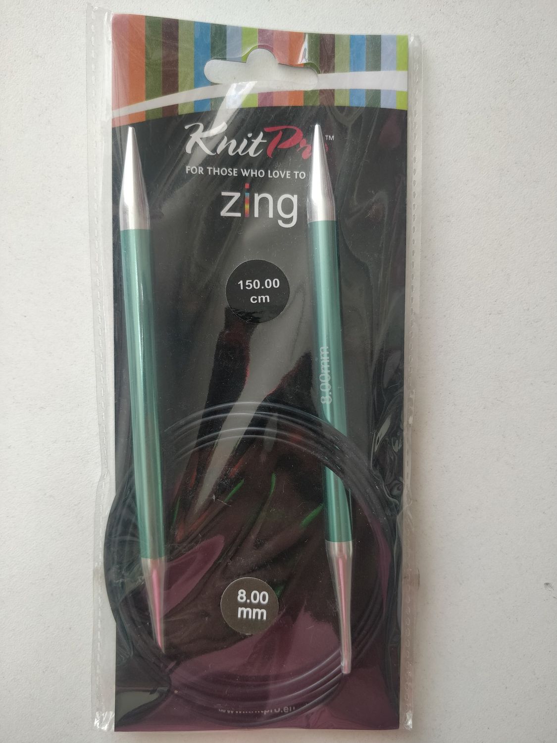 Спицы круговые Knit Pro Zing в ассортименте