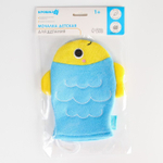 7353528 Игрушка-мочалка для купания, из махры «Рыбка»