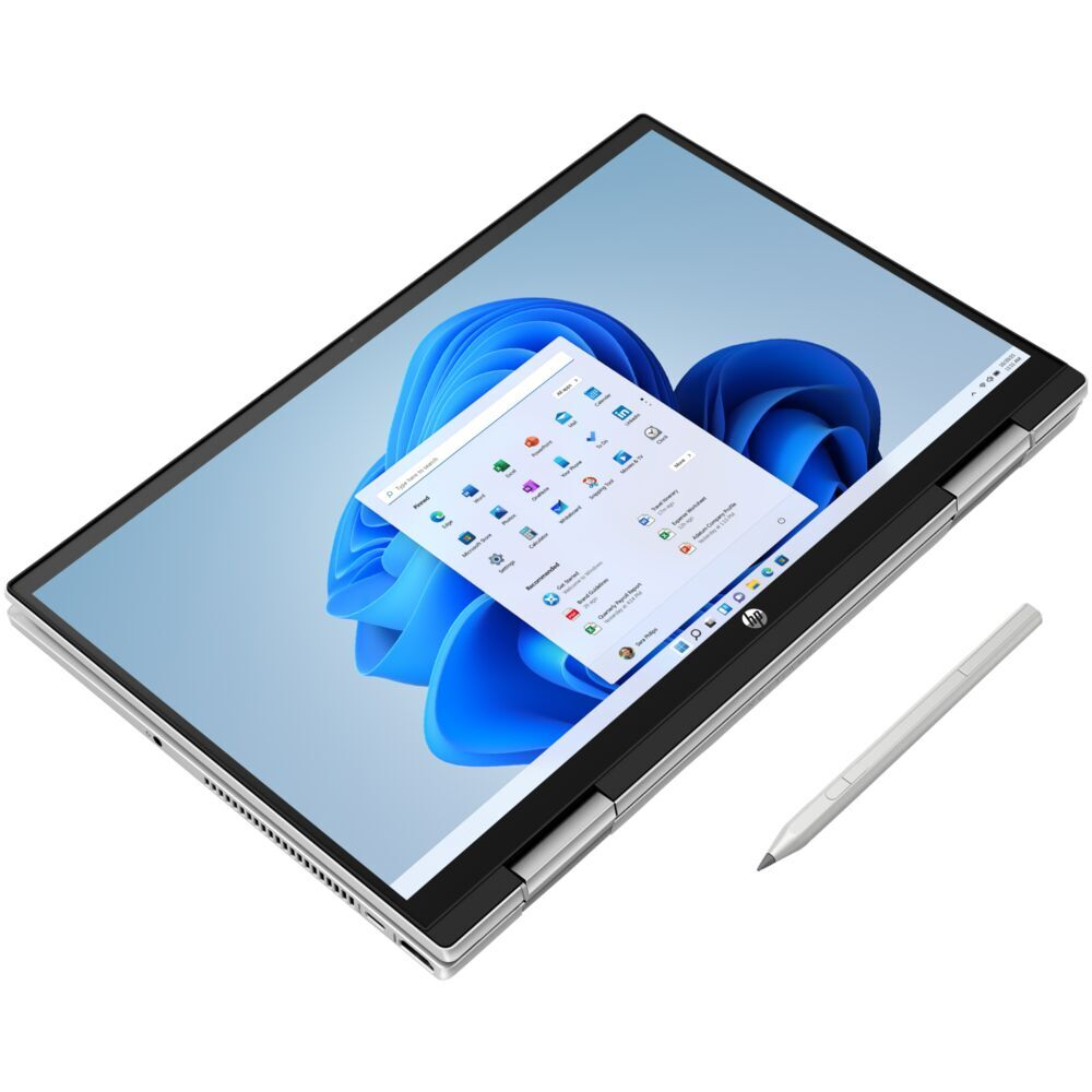 Ноутбук 14" HP Pavilion x360 14t-dy100 Core i7 1195G7/8Gb/512Gb SSD/14" FullHD Touch/Win11 Серебристый (436TOAV)