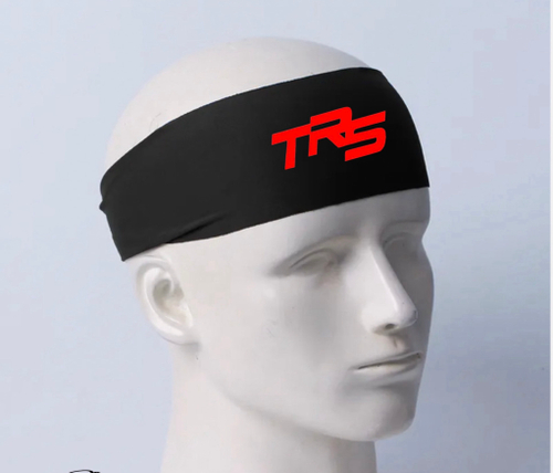 Широкая повязка для бега TRS Black