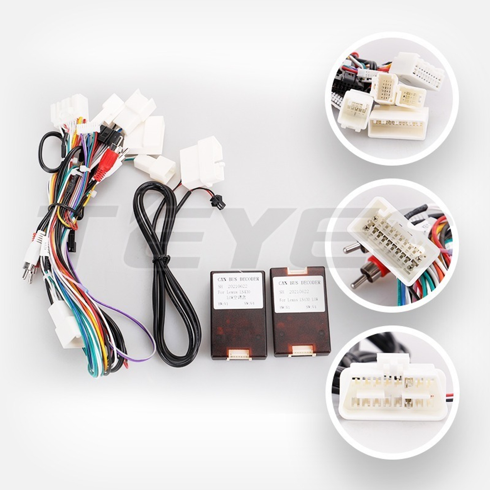 Магнитола для Lexus LS430 XF30, Toyota Celsior 2000-2006 (ШГУ монохром) - Teyes CC4 монитор 9.2" 2K QLED на Android 14, Snapdragon 680, DSP, CarPlay, 4G SIM-слот