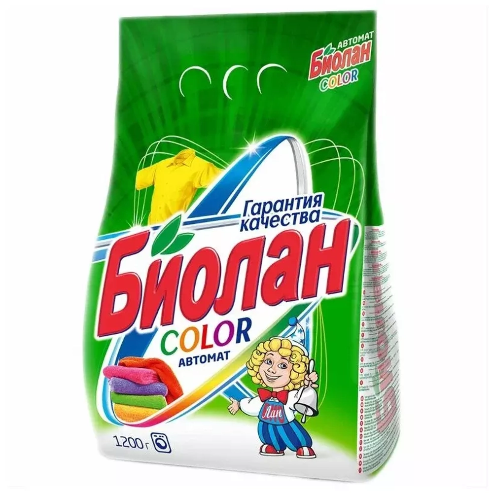 Стиральный порошок Биолан Color (автомат), 1.2 кг