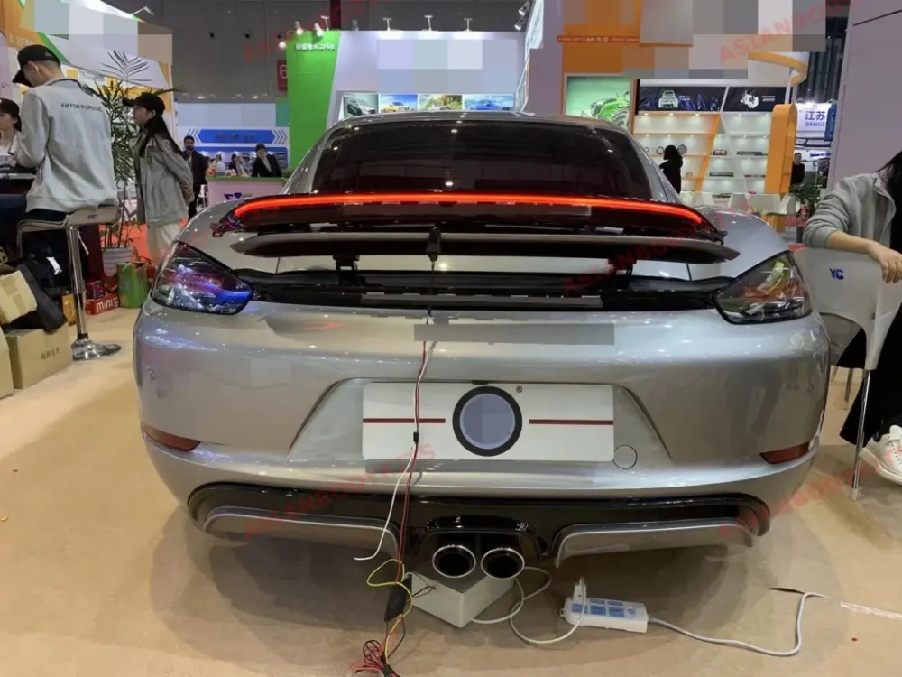 Накладка на стоп-сигнал под спойлером для Porsche 718 Boxster/Cayman 982 2016+ Порше