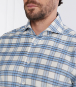 Рубашка Emanuel Berg - голубой(HV-Harvard MFS4)