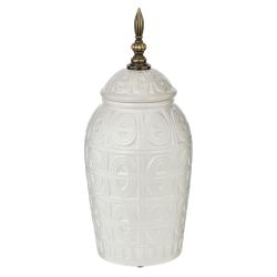 GAEM Ваза с крышкой, L15 W15 H27,2 см