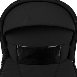 Детская коляска Roan Bass Next 2.0 3 в 1 с автокреслом Tutis Elo Lux EduSky Black BSN/40/2 Caviar Black/Black/руч.Black