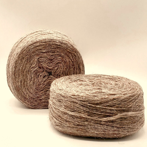 Пряжа таблетка овечья шерсть (Верблюжий)