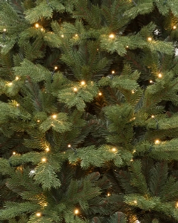 Искусственная елка Графская Премиум 150 см., 240 теплых белых LED ламп, Литая хвоя+ПВХ, ЕлкиТорг (137150)