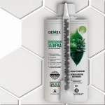Эпоксидная двухкомпонентная затирка для плиточных швов DEMEX I Белый