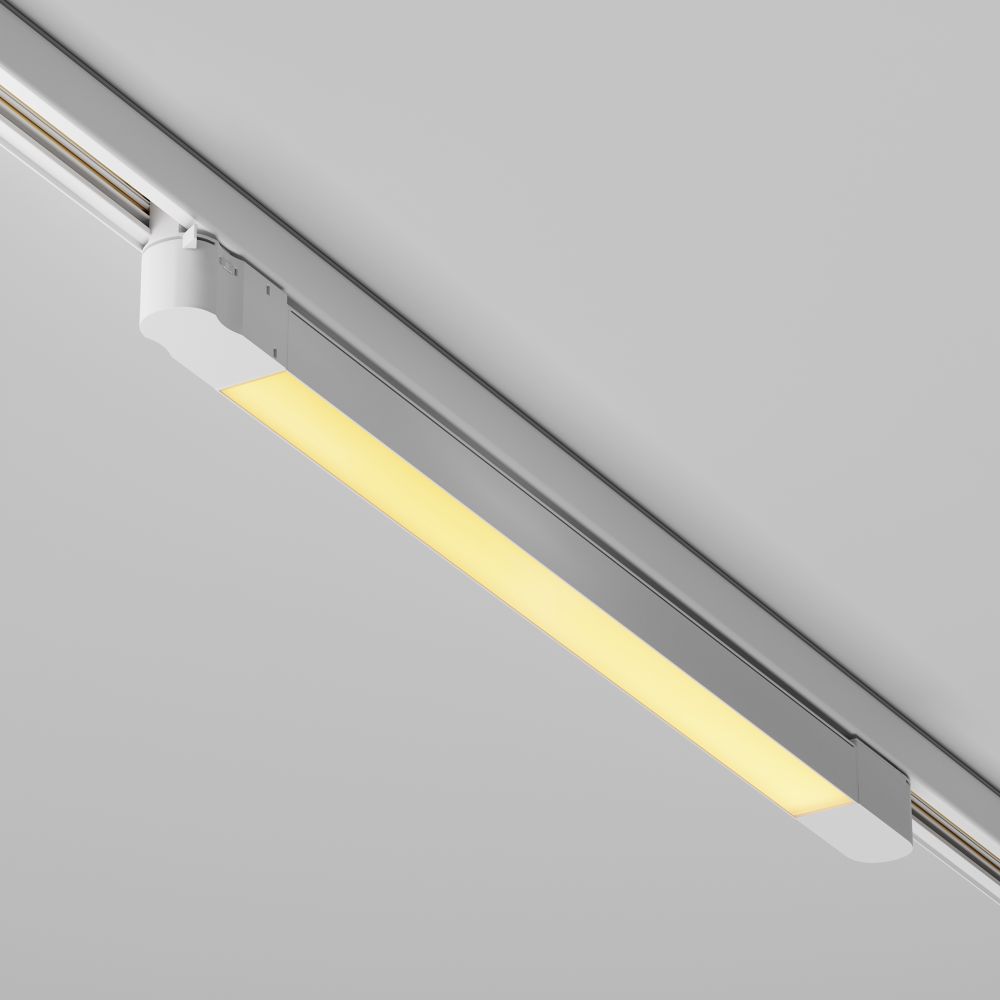 Трековый трехфазный светодиодный светильник Maytoni Trinity Basis TR196-3-20W2.7K-W