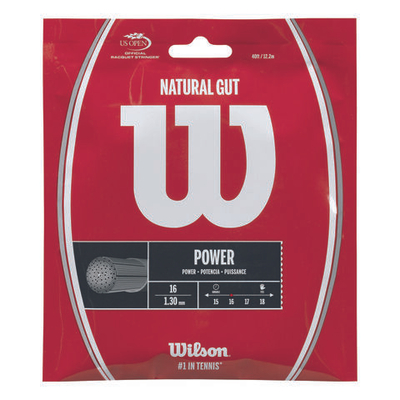 Струны теннисные Wilson Natural Gut String Set 12,2m - Ecru