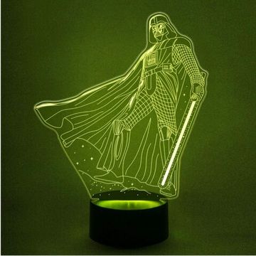 3D лампа Дарт Вейдер с мечом