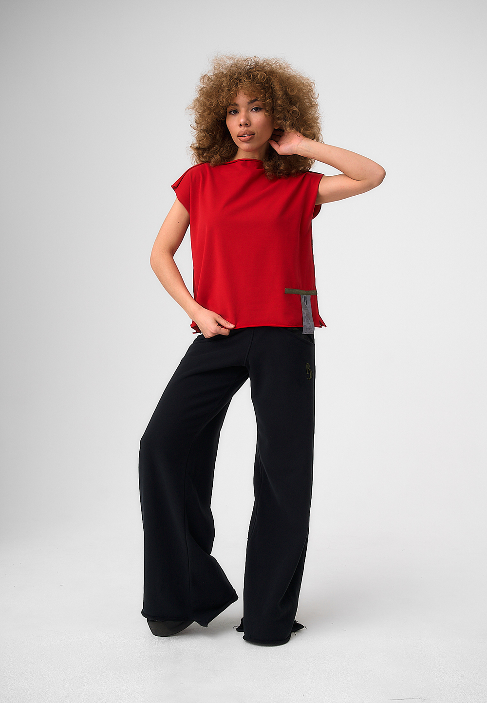 Футболка Квадрат Красный