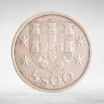 Portugal, 5 Escudos, 1967, VF