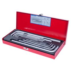 KING TONY (20210MR) Набор Г-образных шестигранников 3-17 мм, 10 предметов