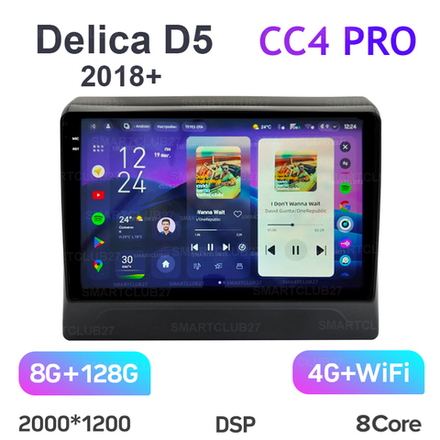 Teyes CC4 Pro 10,2" для Mitsubishi Delica D5 2018+