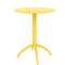 Стол пластиковый Octopus, Ø60 см, желтый