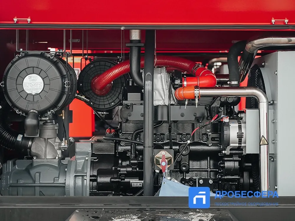 Дизельный винтовой компрессор DR400-12 BAYSAR