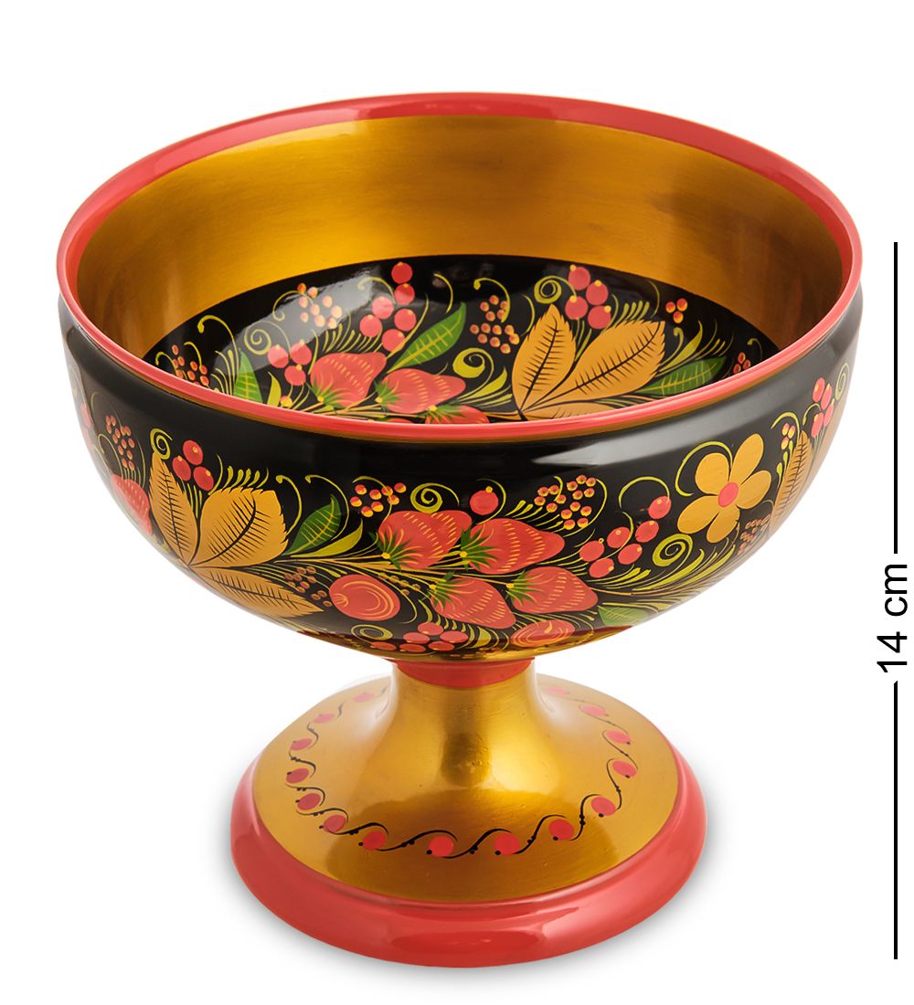 Народные промыслы ХЛ-061/1 Набор д/мороженного «Забава» (Хохлома)