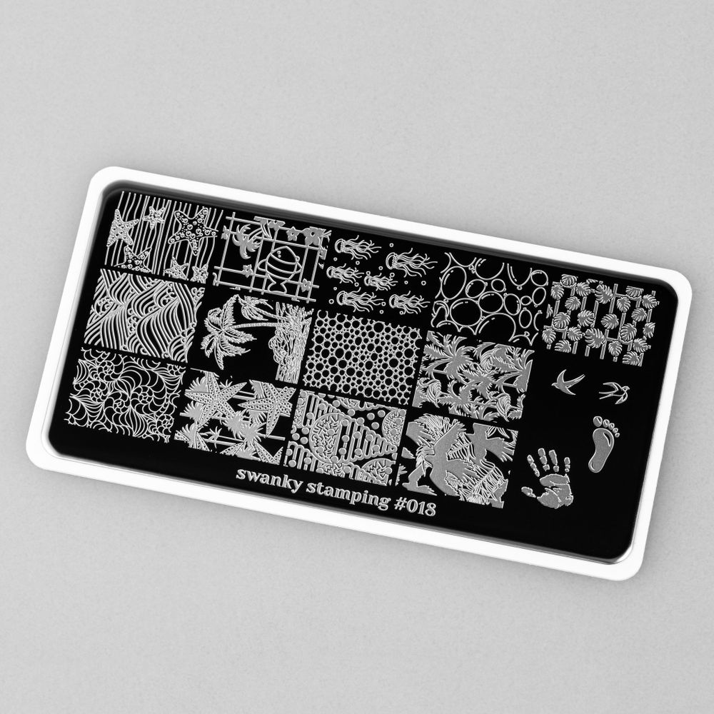 Swanky Stamping Пластина 018