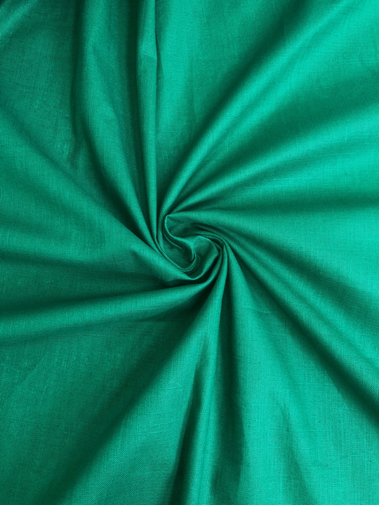 плательная лен, изумруд linen/cotton BST3488