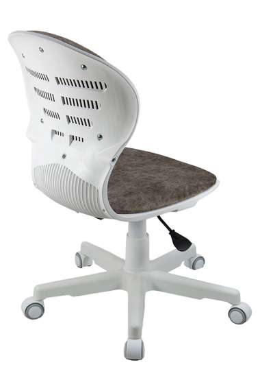 Кресло 1139 FW PL White велюр Bliss 07 шоколад