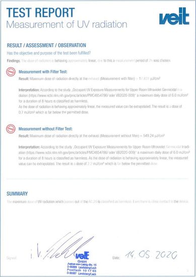 Очиститель воздуха VEIT АС 20