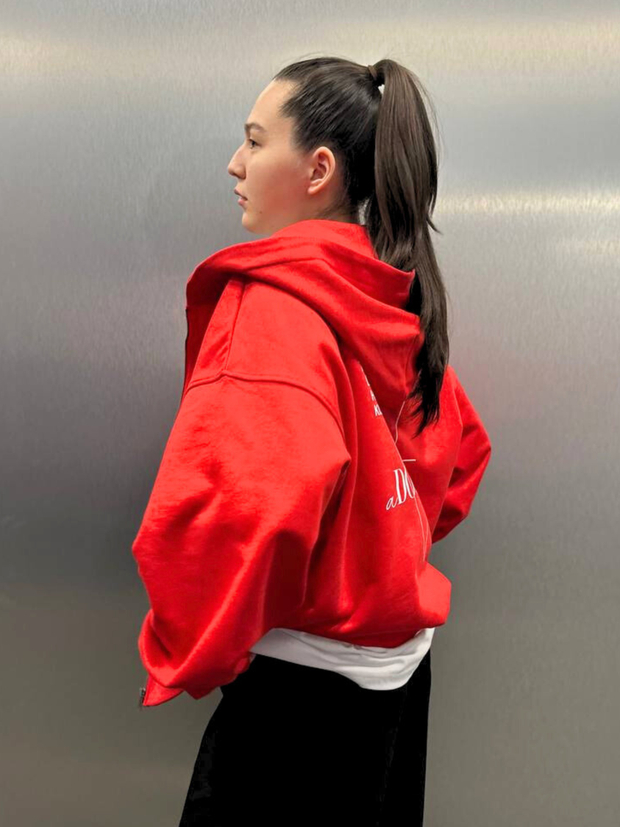 Худи унисекс Nebbia, красный