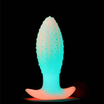 EroHot Glow Анальная втулка "Спрут", светящаяся в темноте