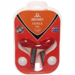 Набор для игры в настольный теннис Force A06: ракетка 2 шт., шарик 2 шт.