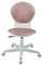Кресло 1139 FW PL White велюр Bliss 08 розовый
