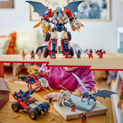Конструктор LEGO Ninjago 71834 Многофункциональный ультра-мех Зейна — фото 8