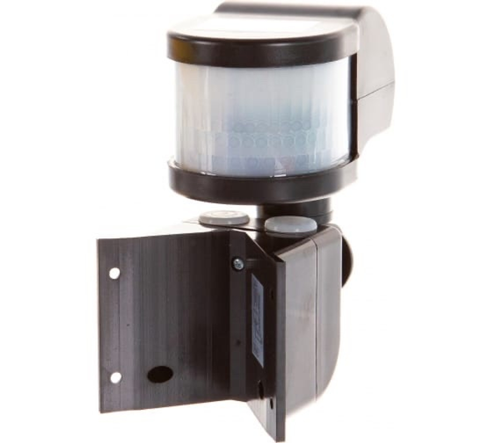 Датчик движения ДД-018В 1100Вт 270град 12м IP44 черный IEK LDD10-018B-1100-002