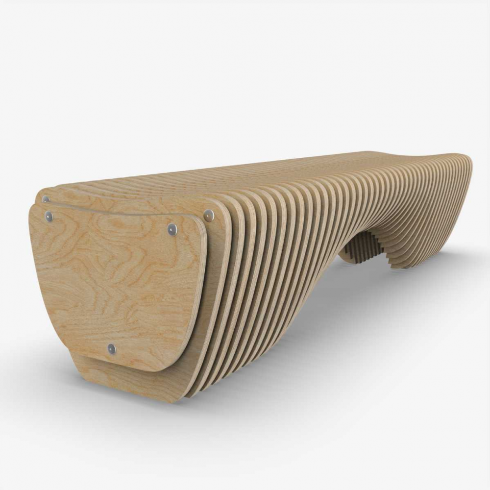 Параметрическая скамейка SKP-03