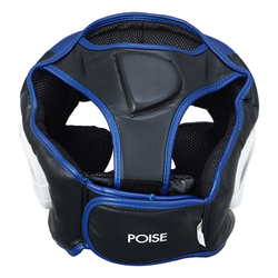 HGP-9015 Боксерский шлем POISE черно-синий