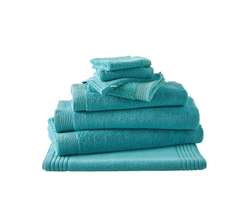 Полотенце UNI CELADON 30х30 (набор 2шт) Blanc des Vosges 30x30 Бирюзовый