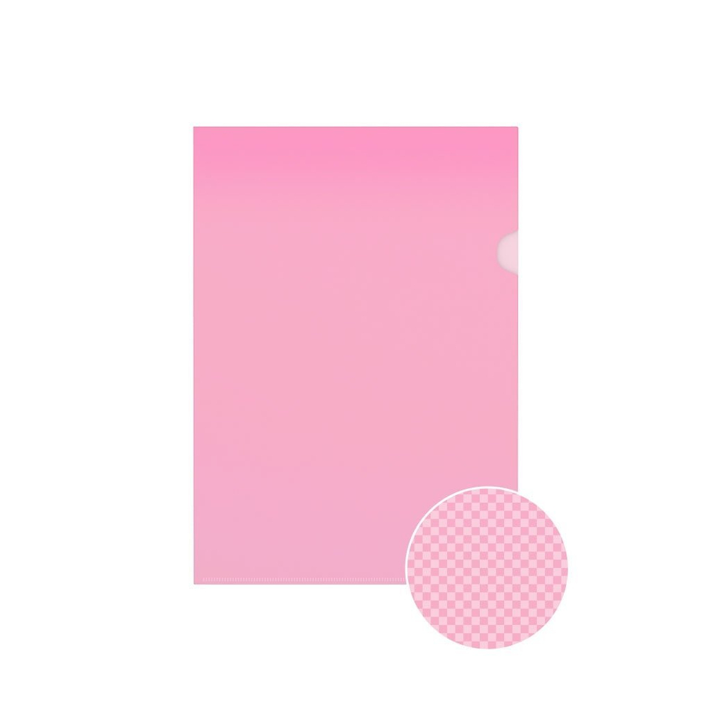 Папка-уголок Erich Krause, A4, 220х310 мм, 160 мкм, пластик, красная "Glossy Classic"