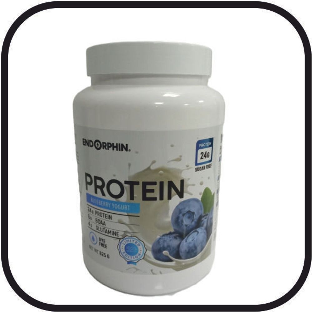 Протеин Endorphin Whey Protein банка, 825 г черника,