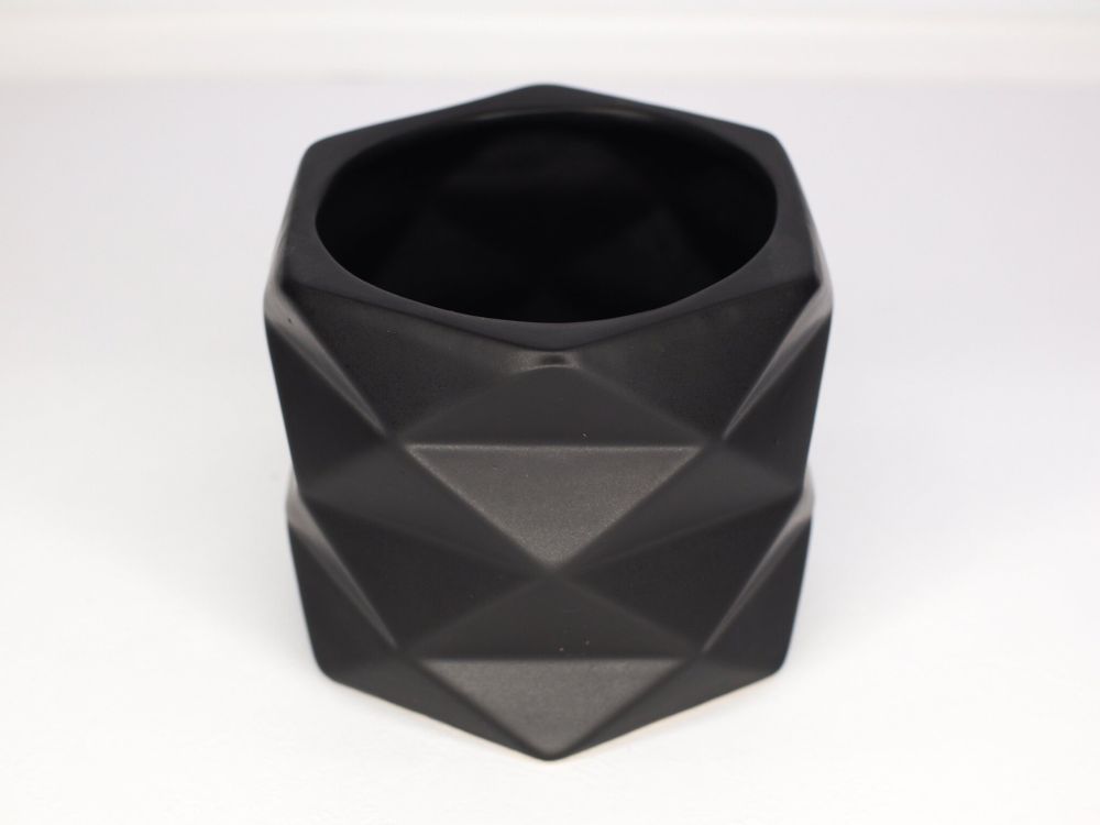 Кашпо (15*15*13см), (Чёрный) GK-64768