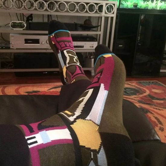 Носки STAR WARS "Боба Фетт", р-р 36-42 (зеленый)