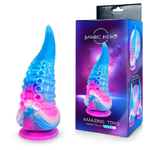 Фаллоимитатор с присоской Magic Hero разноцветный 19,5 см