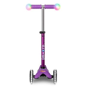 Самокат  Mini Micro Deluxe Magic LED - Сиреневый