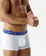 Мужские трусы шорты Atlantic, 1 шт. в уп., хлопок, белые, MH-1200