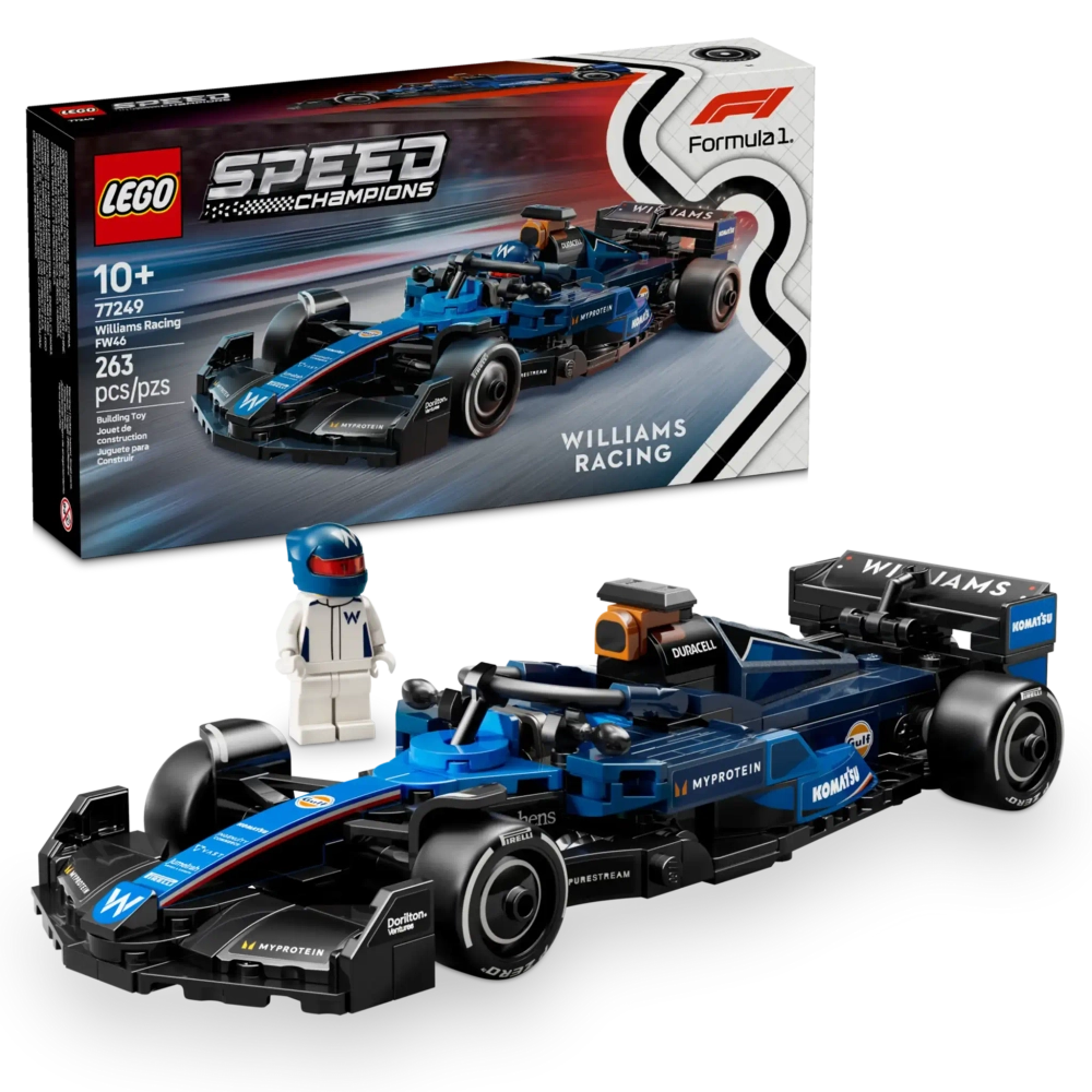 Конструктор LEGO Speed Champions 77249 Гоночный автомобиль Williams Racing FW46 F1