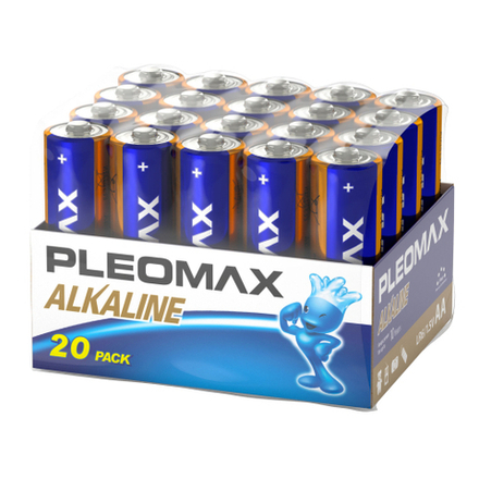 Батарейки Pleomax LR6-20 bulk Alkaline